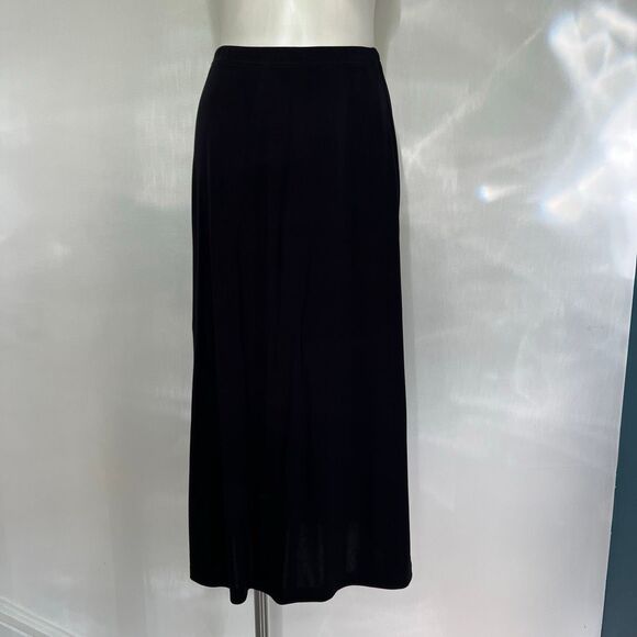 Talbots Y2K black midi skirt made in USA - Picture 2 of 4